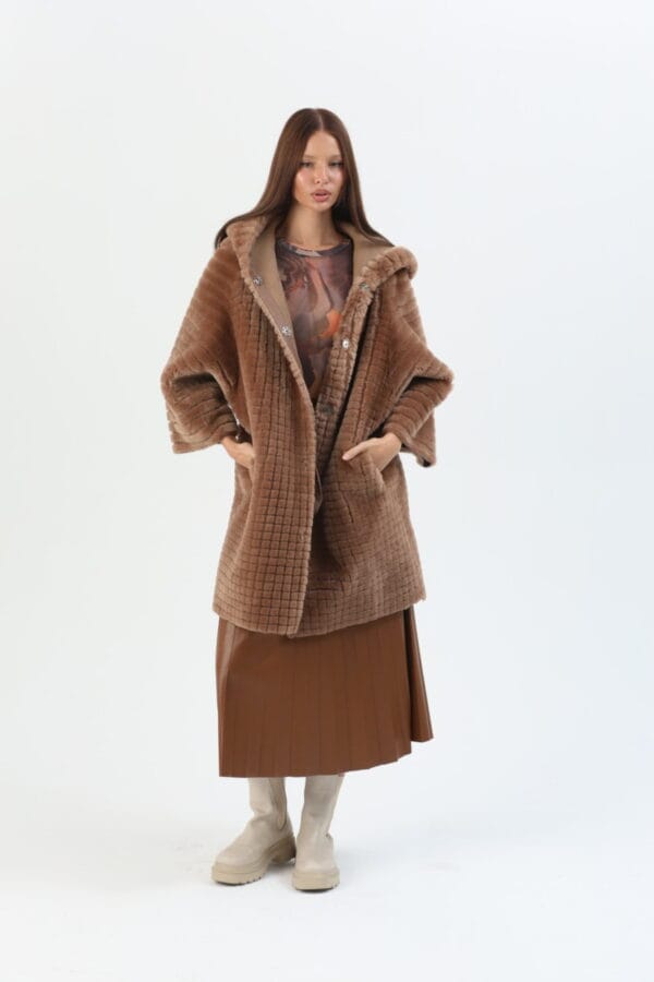 Genevieve Shearling Coat - 1