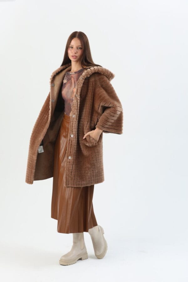 Genevieve Shearling Coat