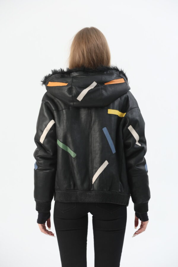Aurora sheepskin jacket – sherling jacket (19) - 4