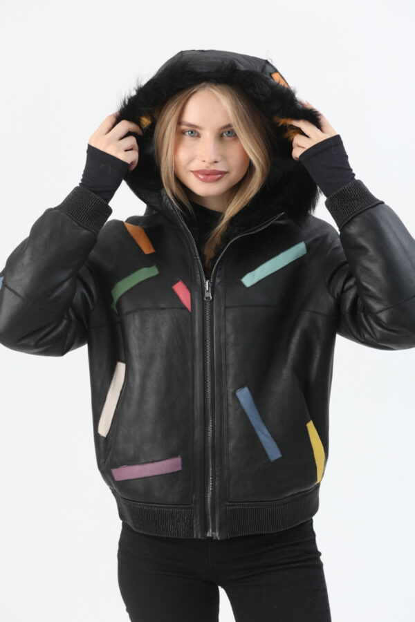 Aurora sheepskin jacket – sherling jacket (21) - 5