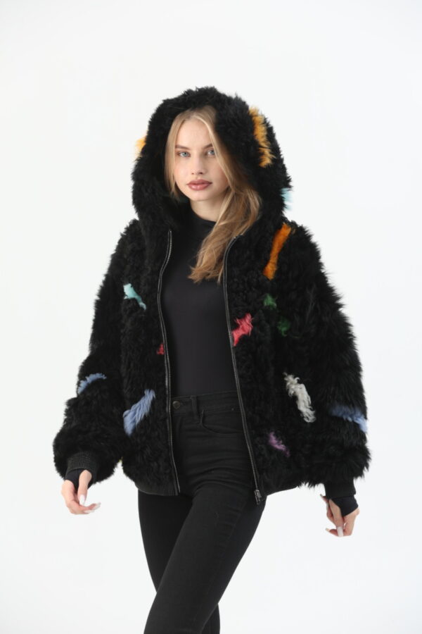 Aurora sheepskin jacket – sherling jacket (4) - 7