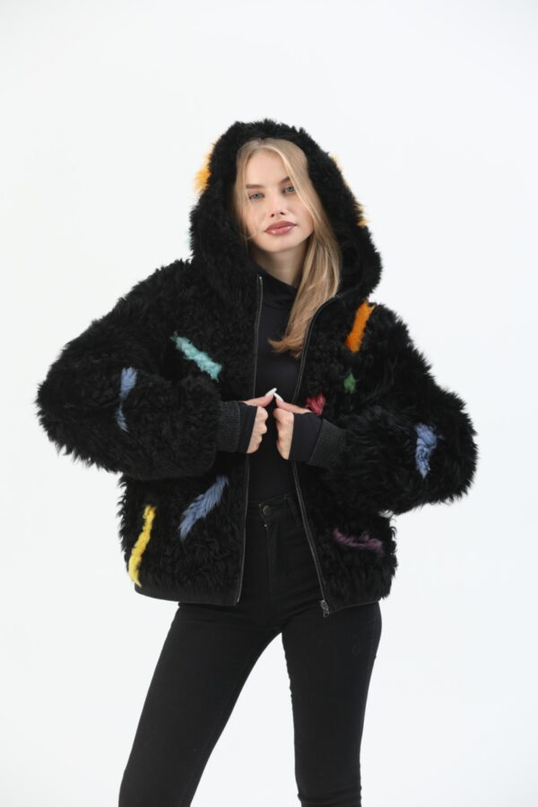 Aurora sheepskin jacket – sherling jacket (5) - 2