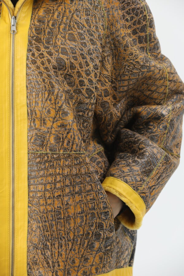 Avalon sheepskin coat – reversibla sheepskin jacket (24) - 16