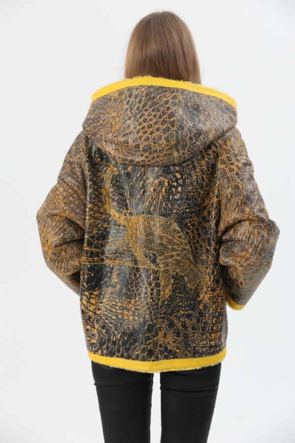 Avalon sheepskin coat – reversibla sheepskin jacket (25) - 17