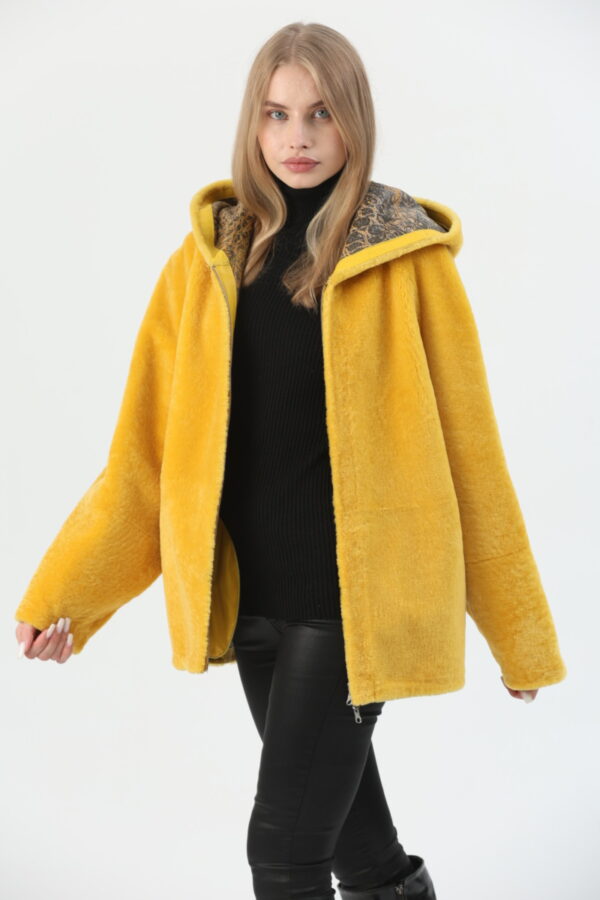 Avalon sheepskin coat – reversibla sheepskin jacket (4) - 2