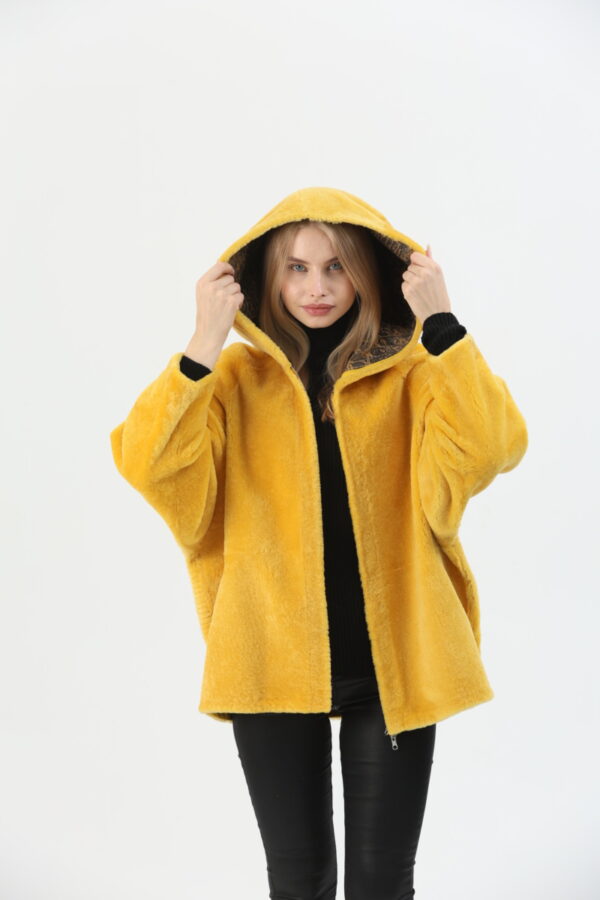 Avalon sheepskin coat – reversibla sheepskin jacket (5) - 4