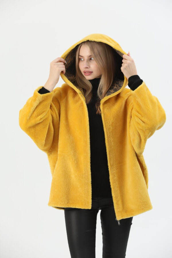 Avalon sheepskin coat – reversibla sheepskin jacket (6) - 5