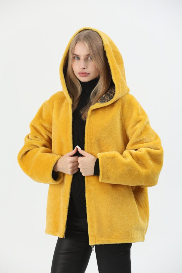 Avalon sheepskin coat – reversibla sheepskin jacket (8) - 6