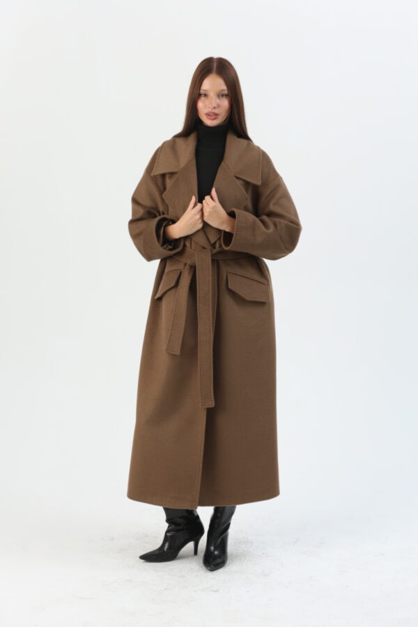 Briar Double Face Wool Coat (10) - 8