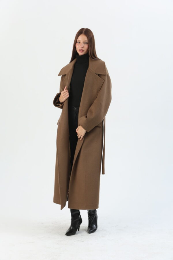 Briar Double Face Wool Coat (3) - 2