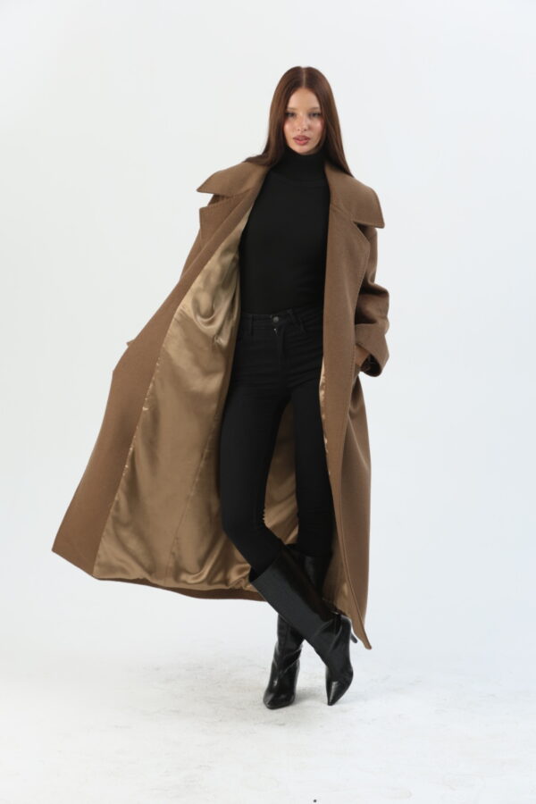 Briar Double Face Wool Coat (4) - 3