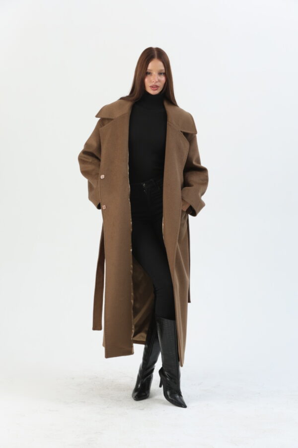 Briar Genuine Wool Coat - 1