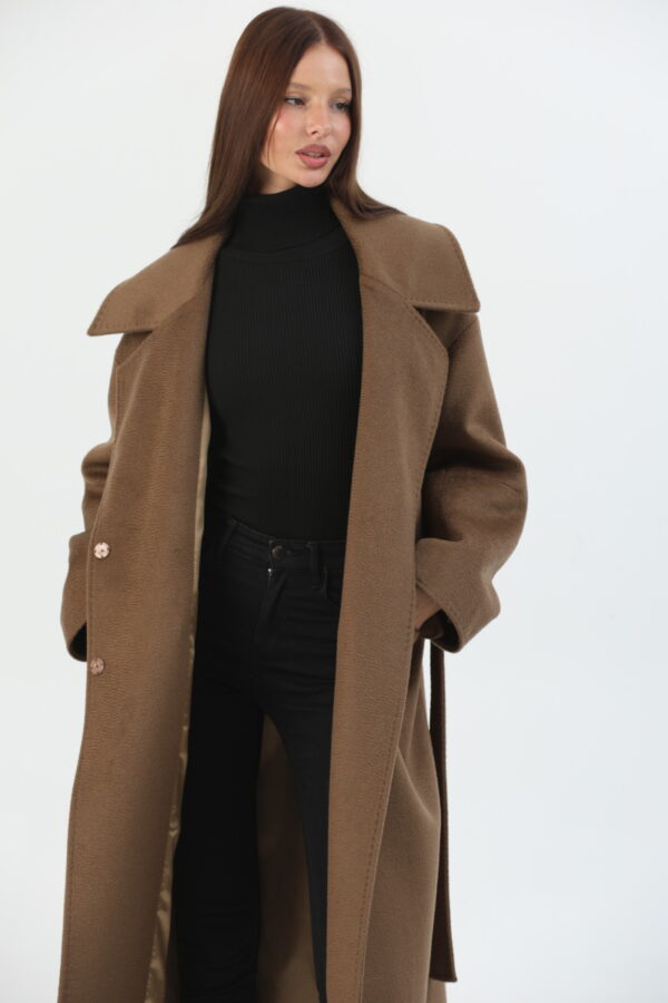 Briar Double Face Wool Coat (6) - 4