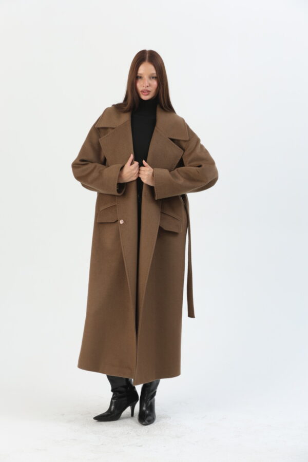 Briar Double Face Wool Coat (7) - 5