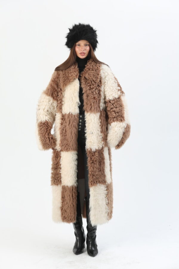 Celeste Shearling Coat - 1