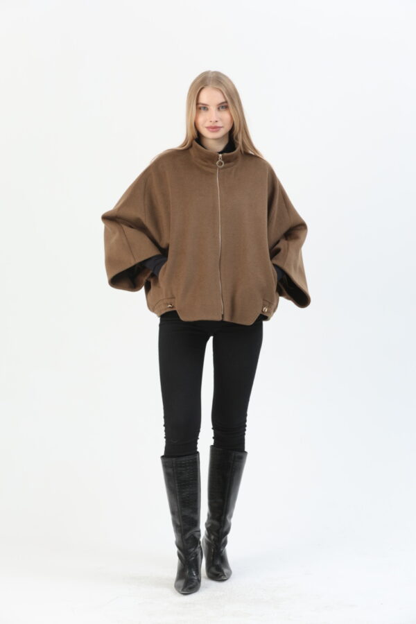 Charlotte Genuine Wool Coat - 1