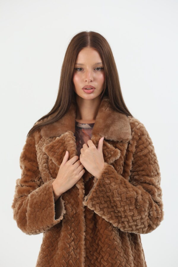 Everly Sheepskin Coat – sherling (16) - 11