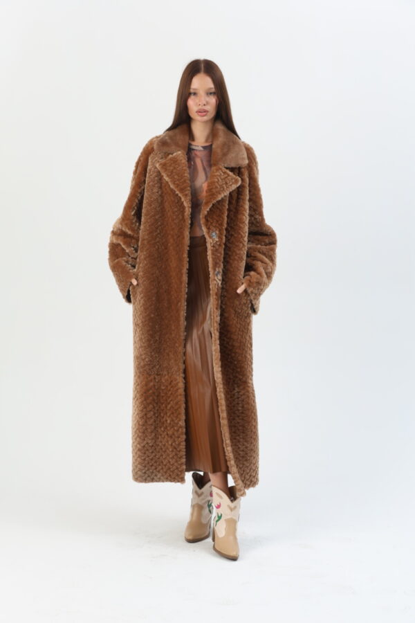 Everly Shearling Coat - 1