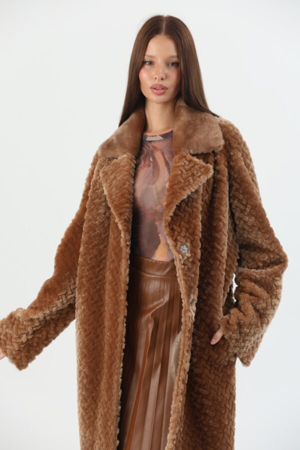 Everly Sheepskin Coat – sherling (6) - 5