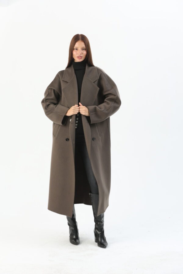 Francesca Genuine Wool Coat