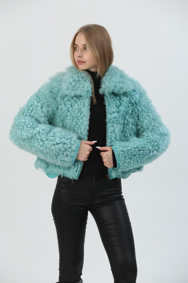 Geneva Shearling Jacket​ – Sheepskin Jacket​ (3) - 4
