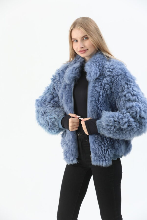 Gwendolyn shearling jacket – sheepskin jacket (2) - 1