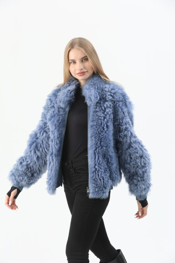 Gwendolyn shearling jacket – sheepskin jacket (3) - 2