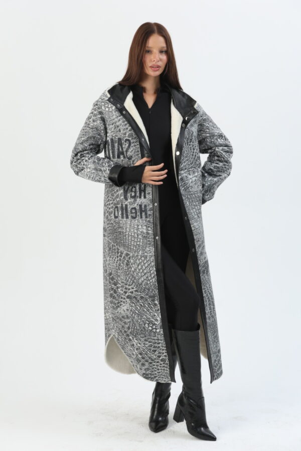 Harper reversible sheepskin coat (20) - 15