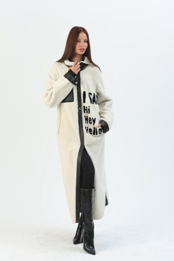 Harper reversible sheepskin coat (4) - 2