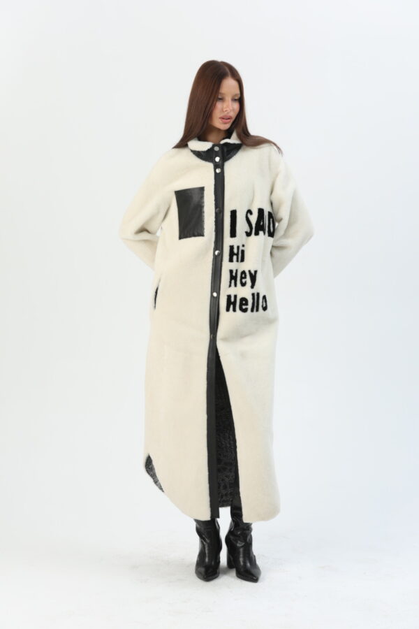 Harper reversible sheepskin coat (6) - 5