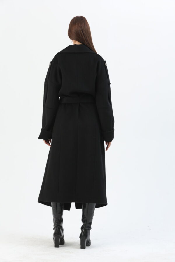 Isabella Double Face Wool Coat (8) - 6