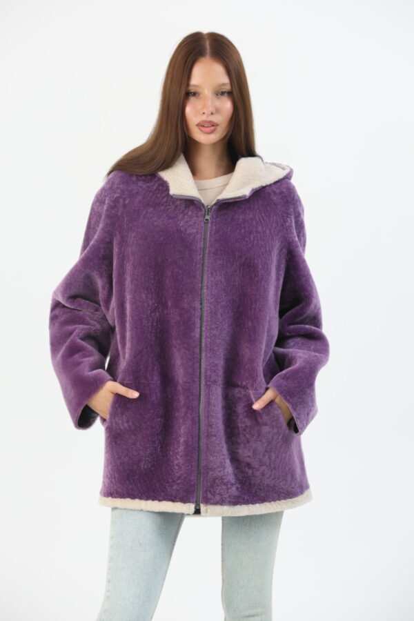 Josephine sheepskin shearling jacket coat (10) - 8