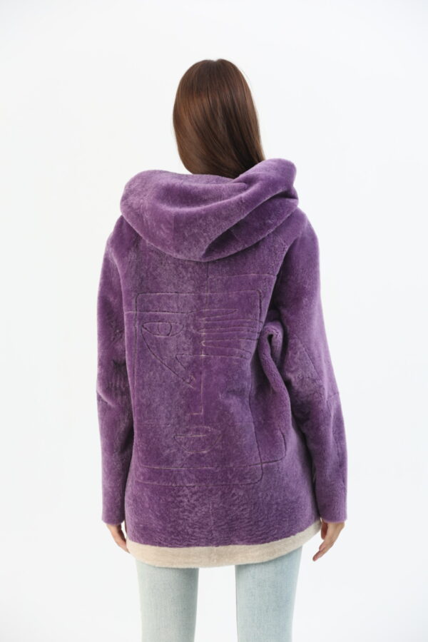 Josephine sheepskin shearling jacket coat (11) - 9