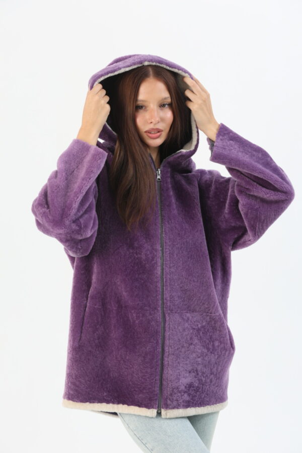 Josephine sheepskin shearling jacket coat (12) - 10