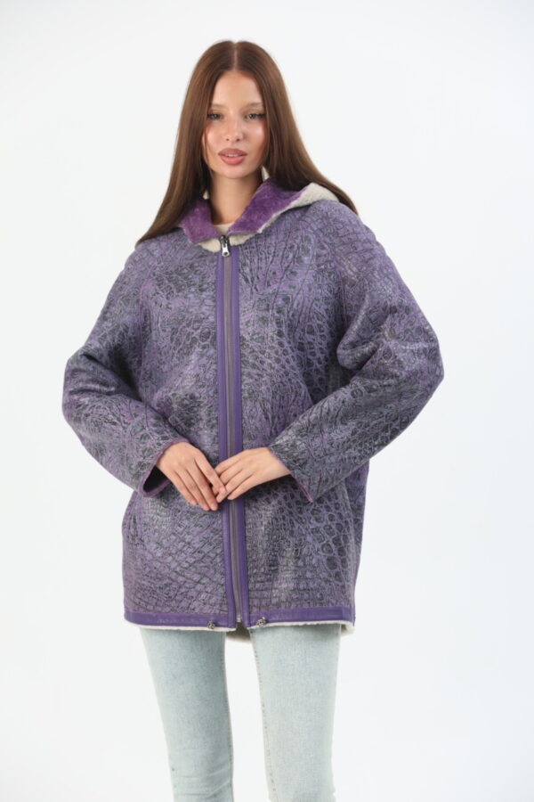 Josephine sheepskin shearling jacket coat (16) - 14