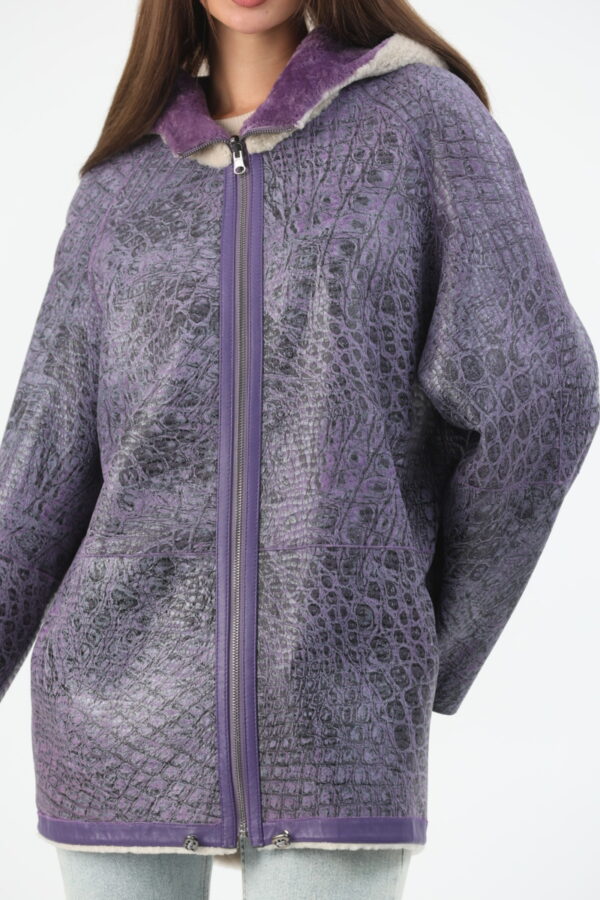 Josephine sheepskin shearling jacket coat (18) - 16