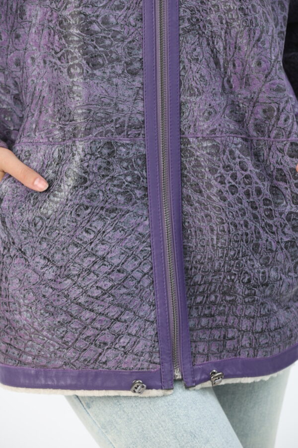 Josephine sheepskin shearling jacket coat (19) - 17