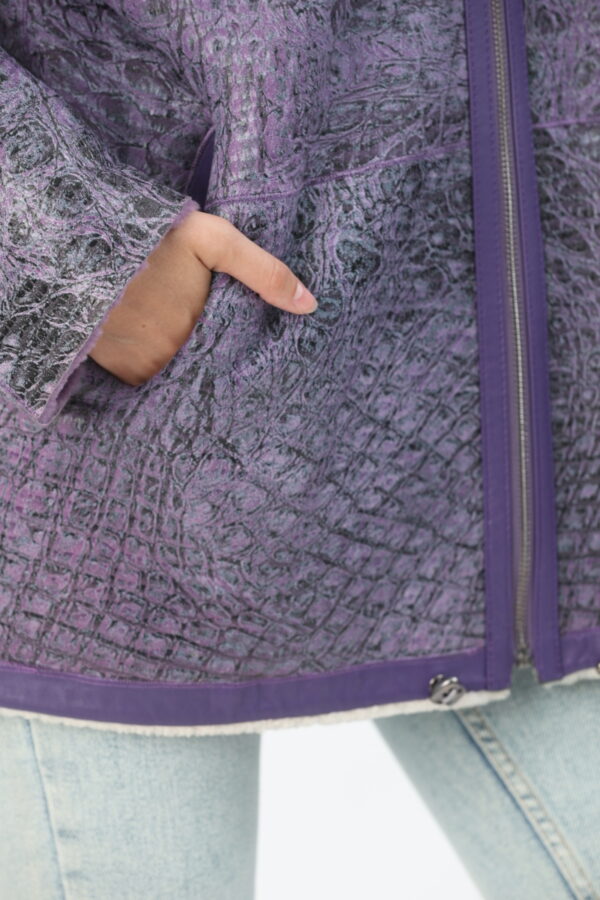 Josephine sheepskin shearling jacket coat (20) - 18