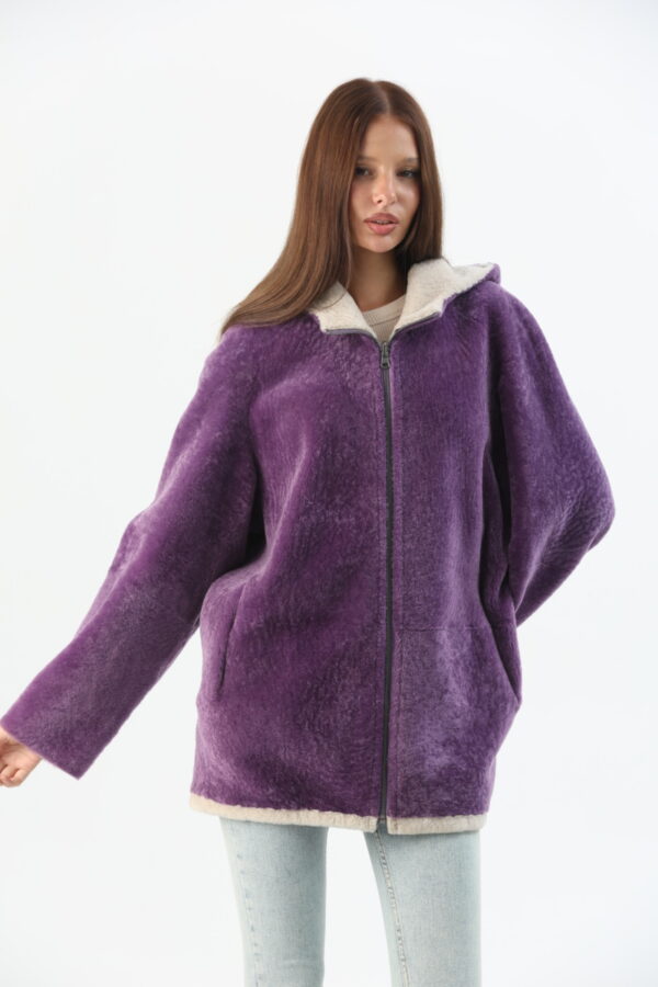 Josephine sheepskin shearling jacket coat (6) - 4