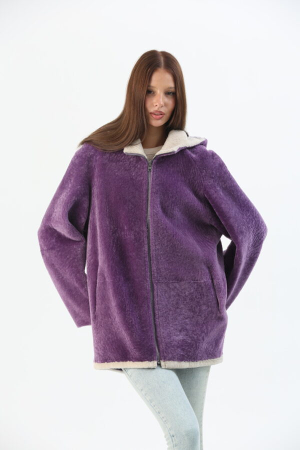 Josephine sheepskin shearling jacket coat (8) - 6
