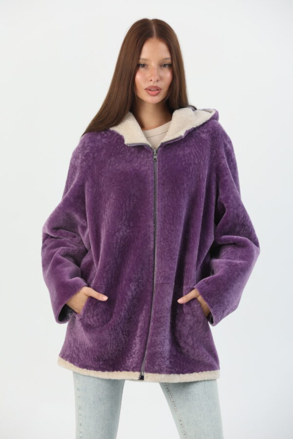 Josephine sheepskin shearling jacket coat (9) - 7