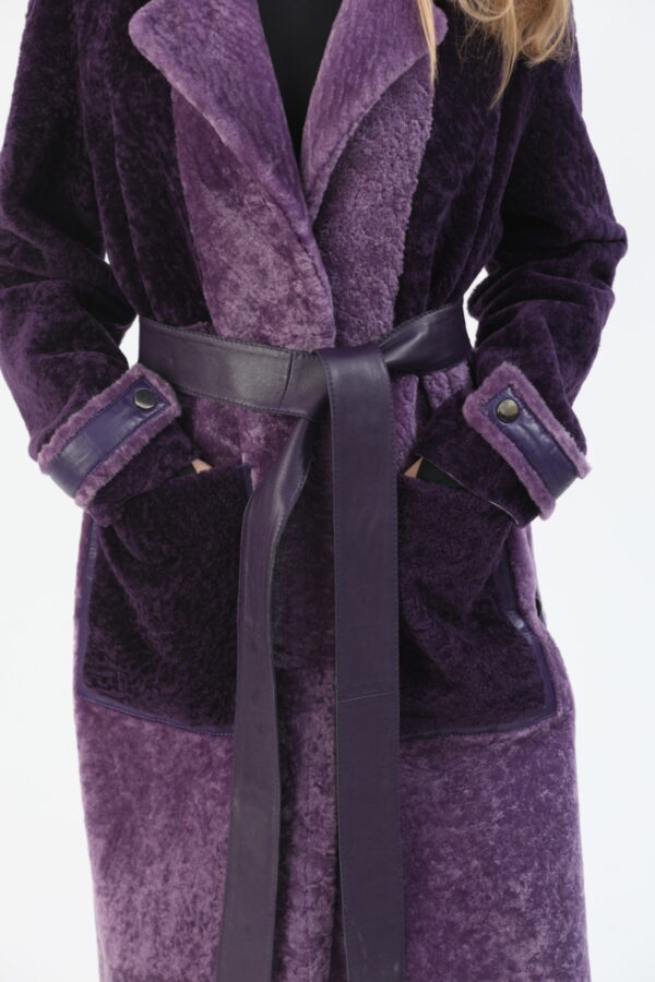 Juliette Shearling Coat – Genuine Sheepskin (11) - 7