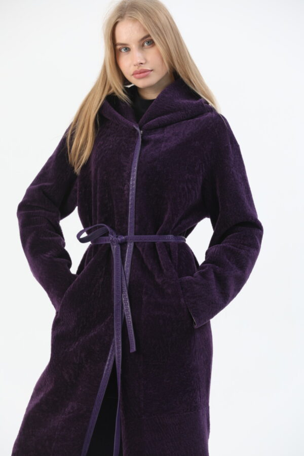 Juliette Shearling Coat – Genuine Sheepskin (16) - 11