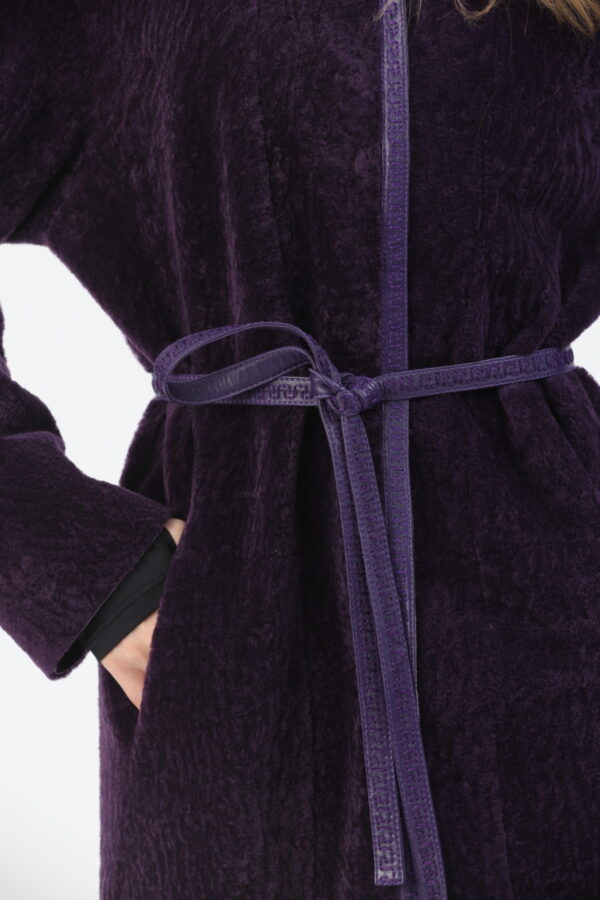 Juliette Shearling Coat – Genuine Sheepskin (18) - 13