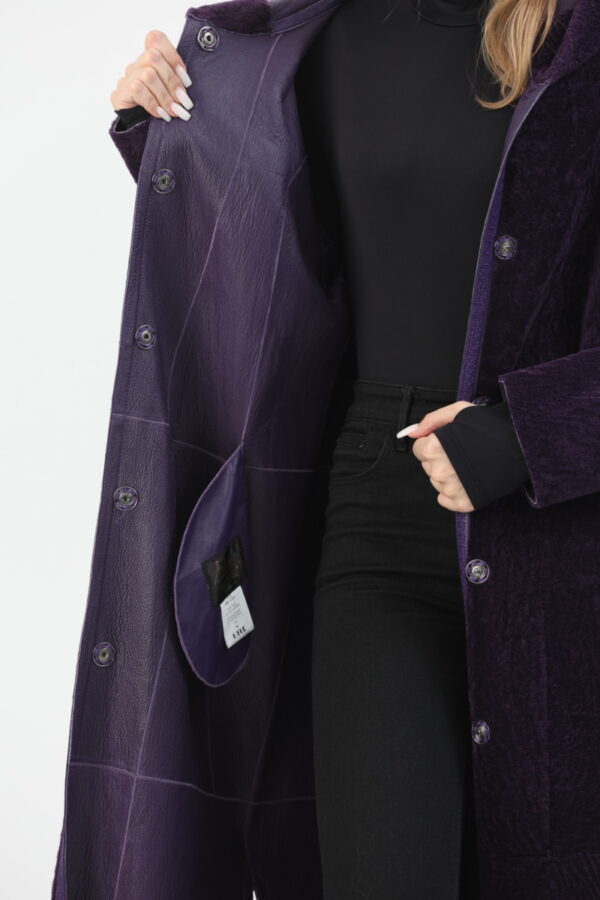 Juliette Shearling Coat – Genuine Sheepskin (22) - 15