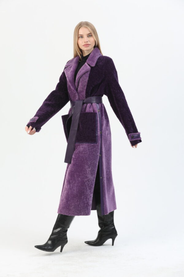 Juliette Shearling Coat – Genuine Sheepskin (5) - 1