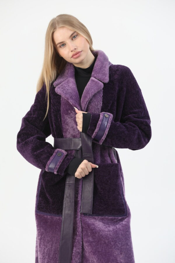 Juliette Shearling Coat – Genuine Sheepskin (9) - 5