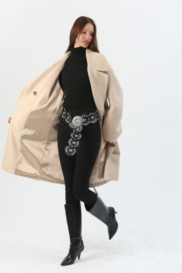 Kenai Double Face Wool Coat (2) - 1