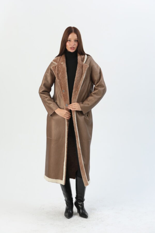 Olympia Shearling Coat