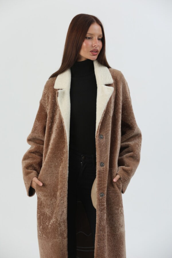 Olympia shearling coat – sheepskin (5) - 4